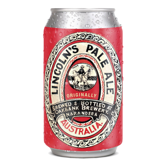 Lincoln’s Pale Ale (24 X 355ml Cans)