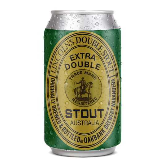 Lincoln’s Double Stout (6.2%) (24 X 355ml Cans)