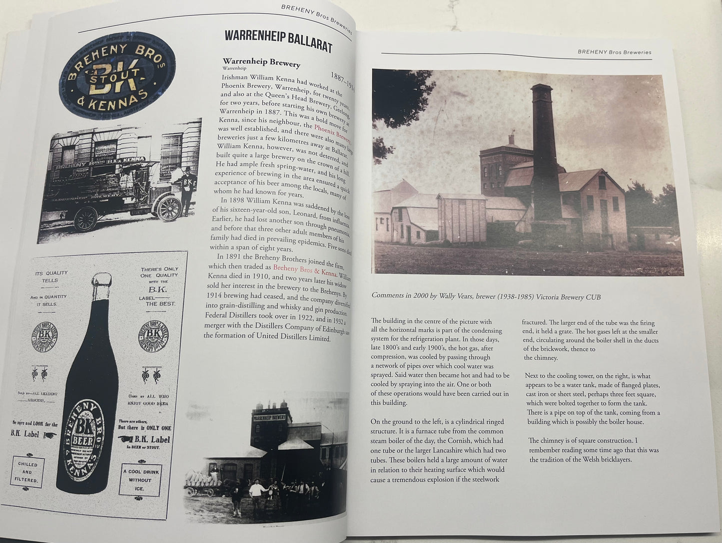 Breheny Brothers Breweries Book